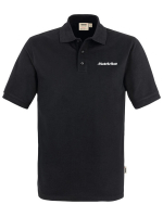 Herren Poloshirt Mikralinar Schwarz